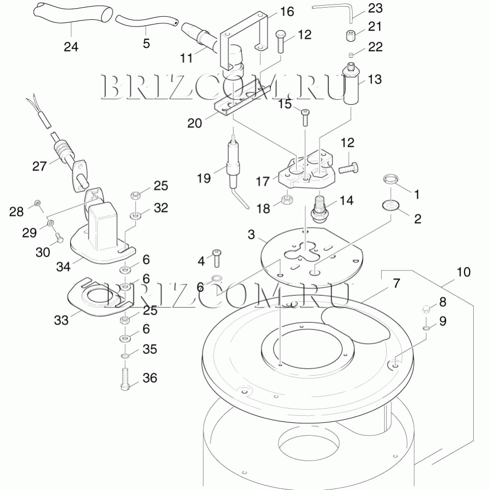 Крышка горелки (0.131-435.0)
