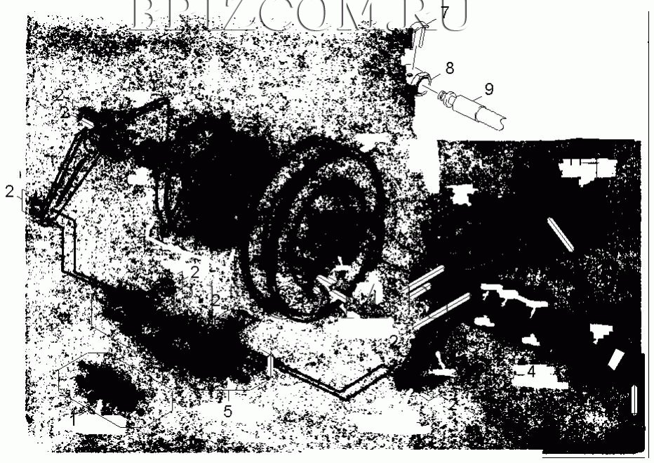 МК барабан для намотки шланга (0.196-740.0)