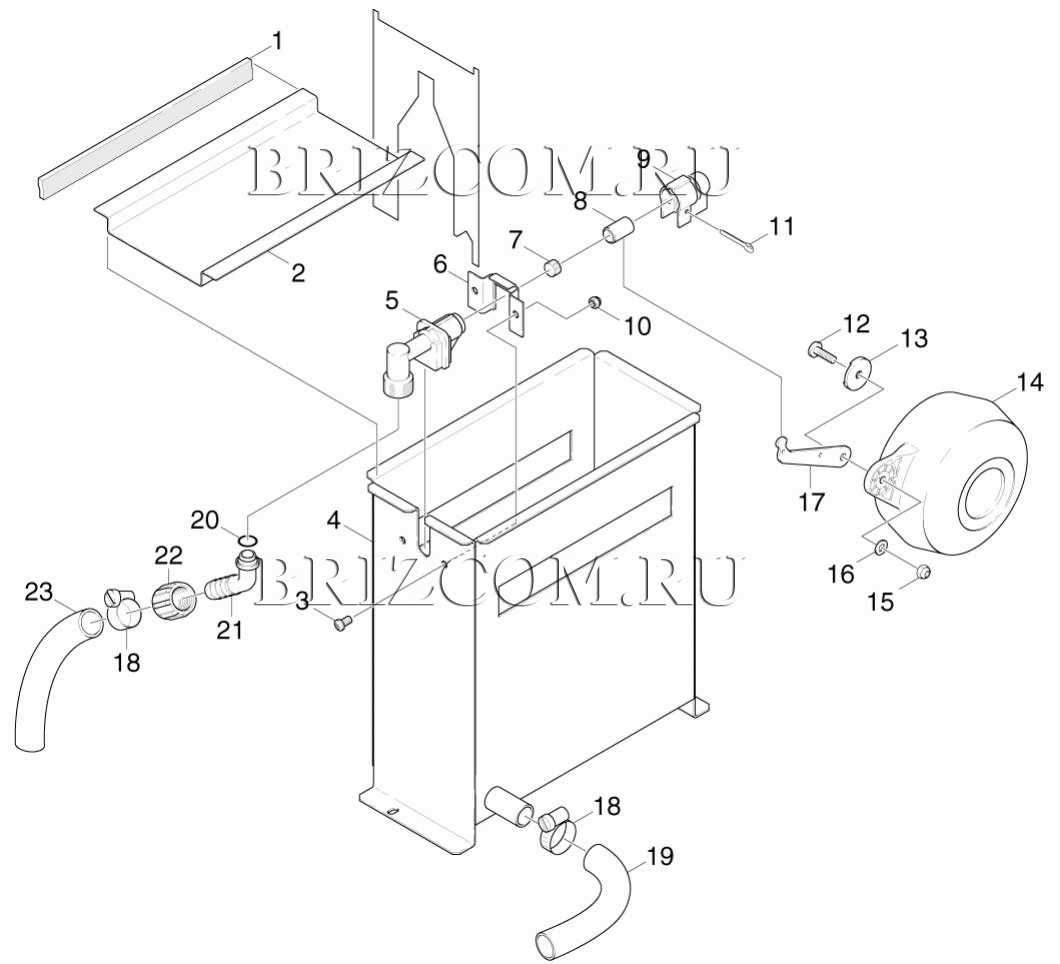 Поплавковый резервуар (0.199-049.0)
