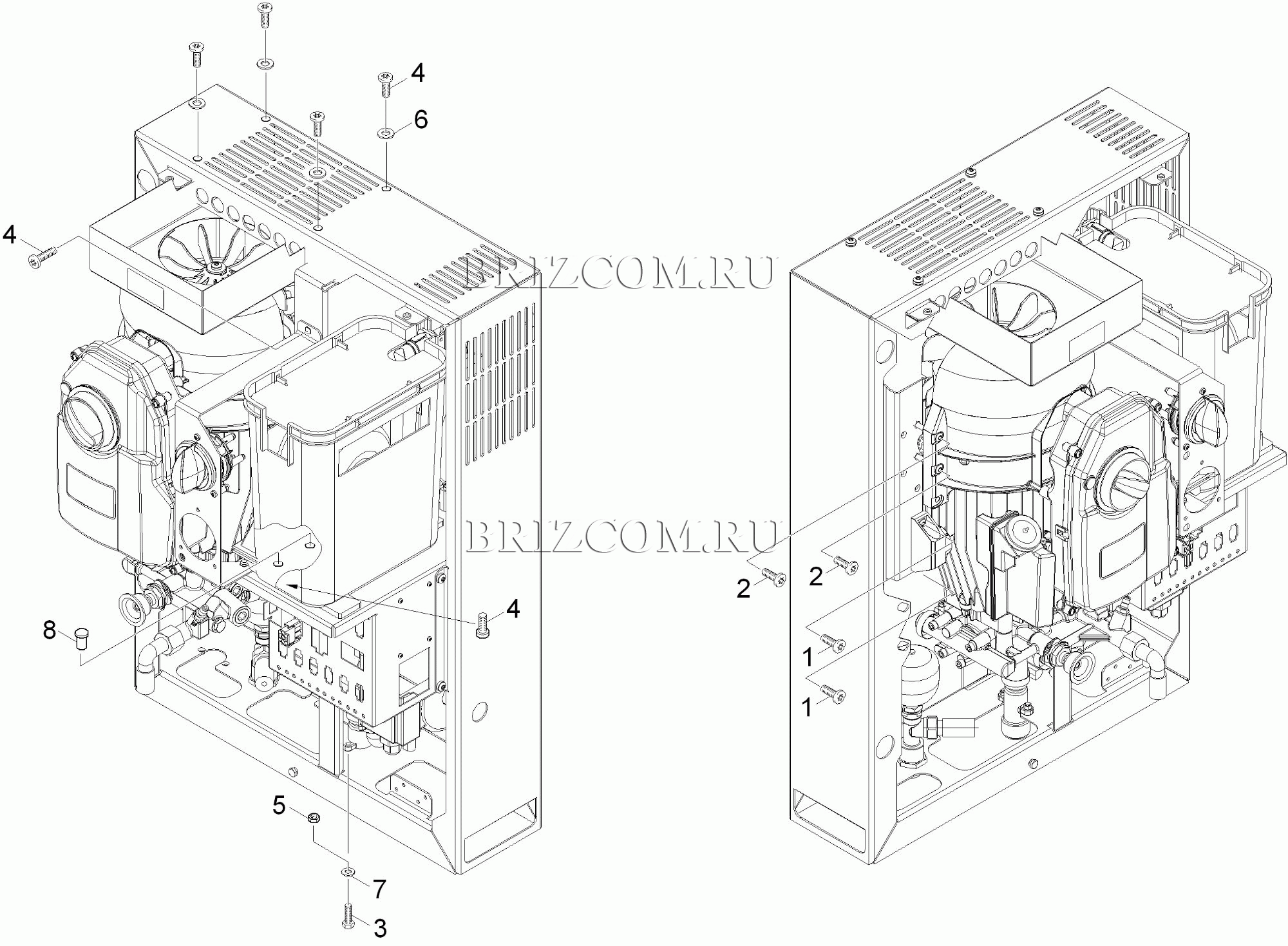 Крепление насосный агрегат 7/16 (2.209-783.0)
