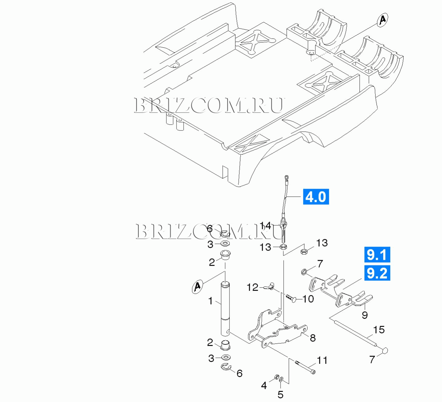Штанга с присосами (0.108-810.0)