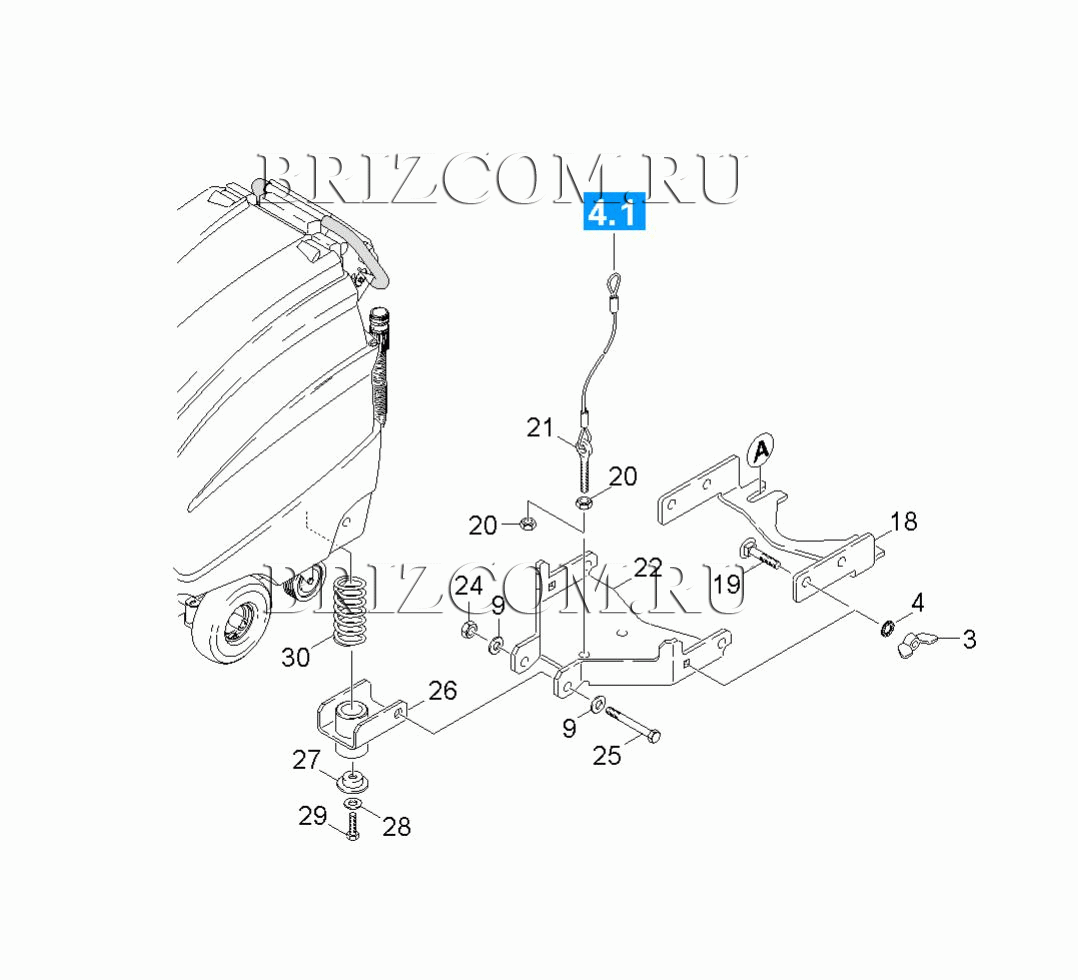 Всасывающая планка зажим (0.108-836.0)