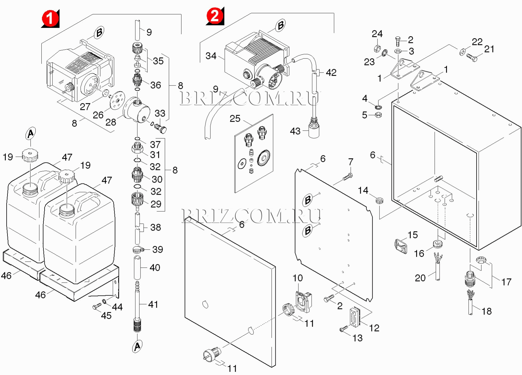 Дозировочные насосы (0.172-521.0)