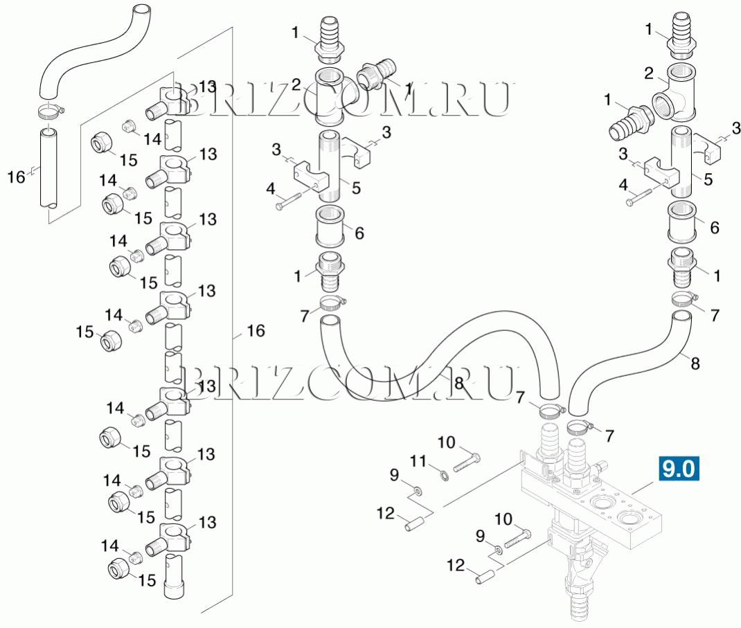 Водораспределитель (0.172-798.0)