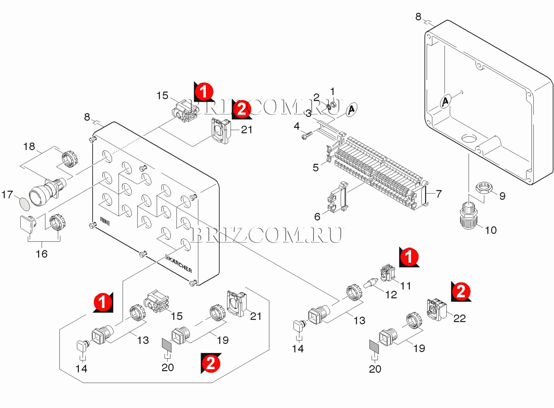 Место управления (0.172-797.0)