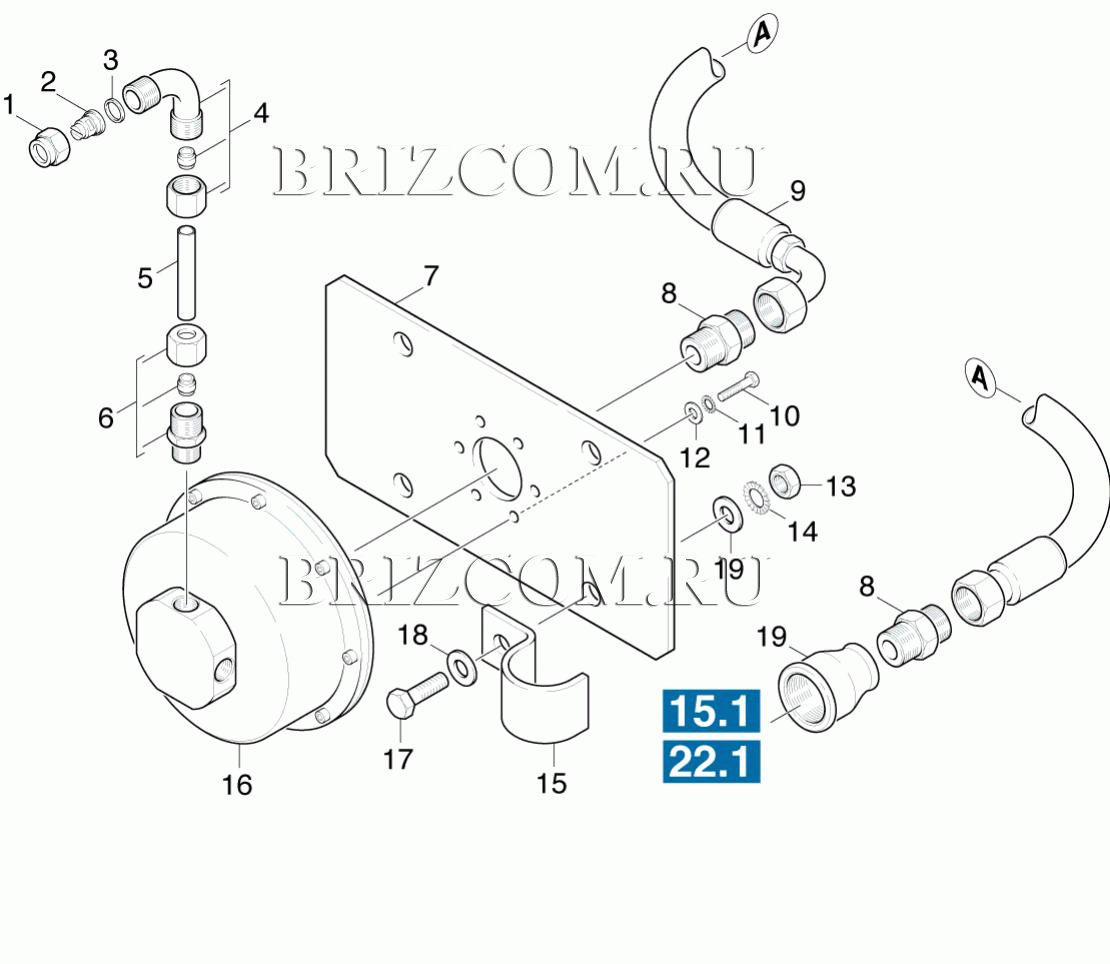 Сопловая головка (0.173-067.0)