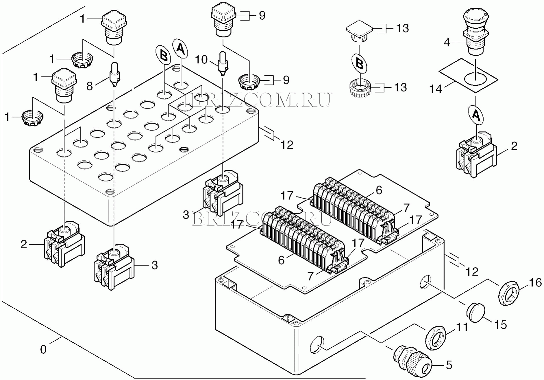 Место управления (0.171-261.0)