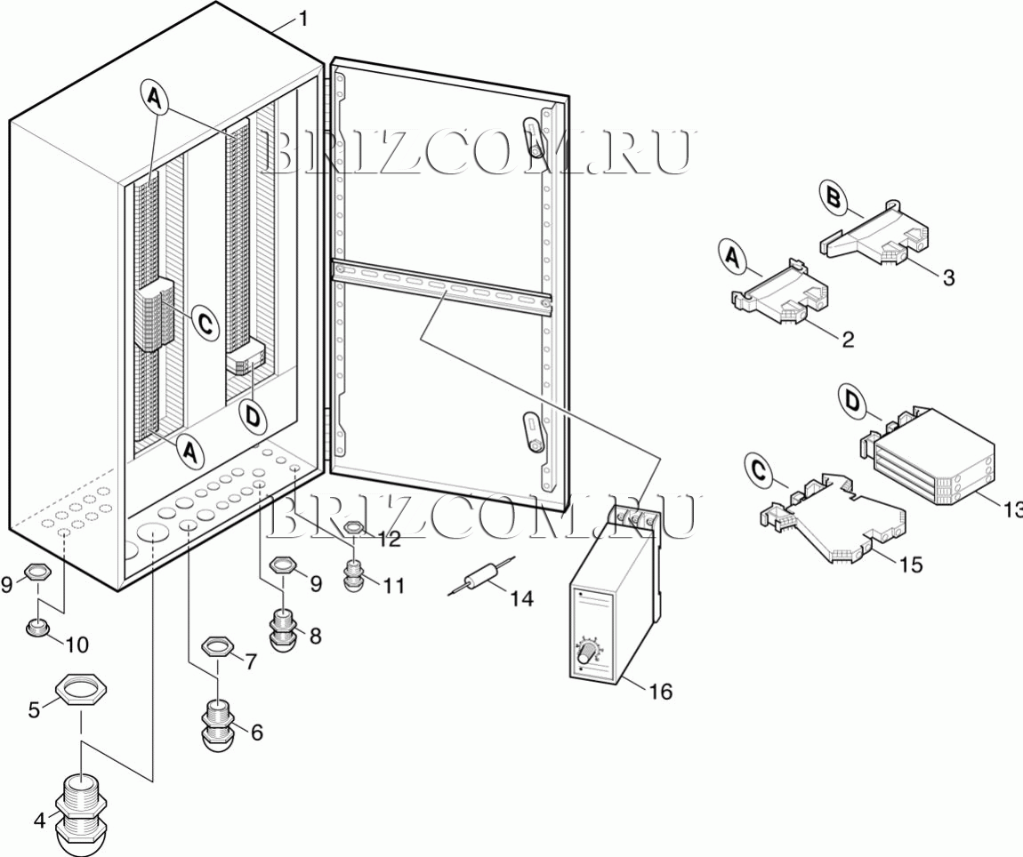 Клеммовая коробка (0.171-251.0)