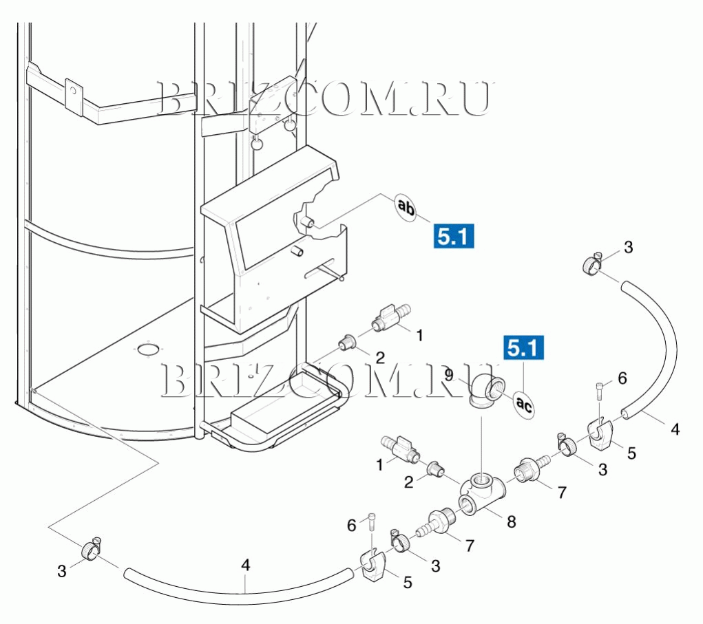 Щеточный увлажнитель (0.173-171.0)
