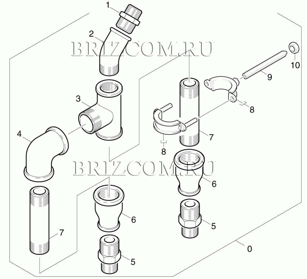 Распределитель высокое давление (0.172-845.0)