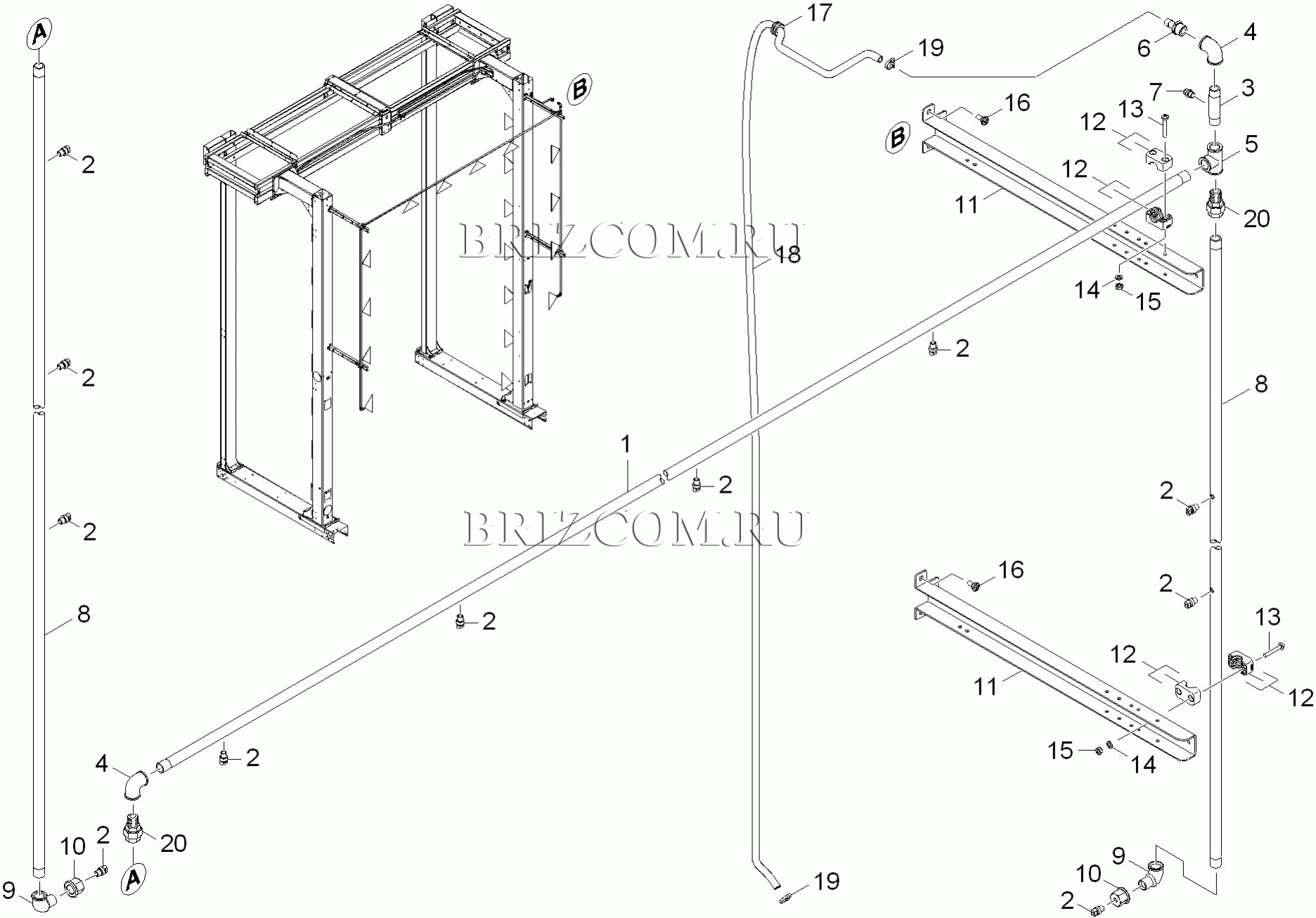 Распылительный круг A (0.110-269.0)