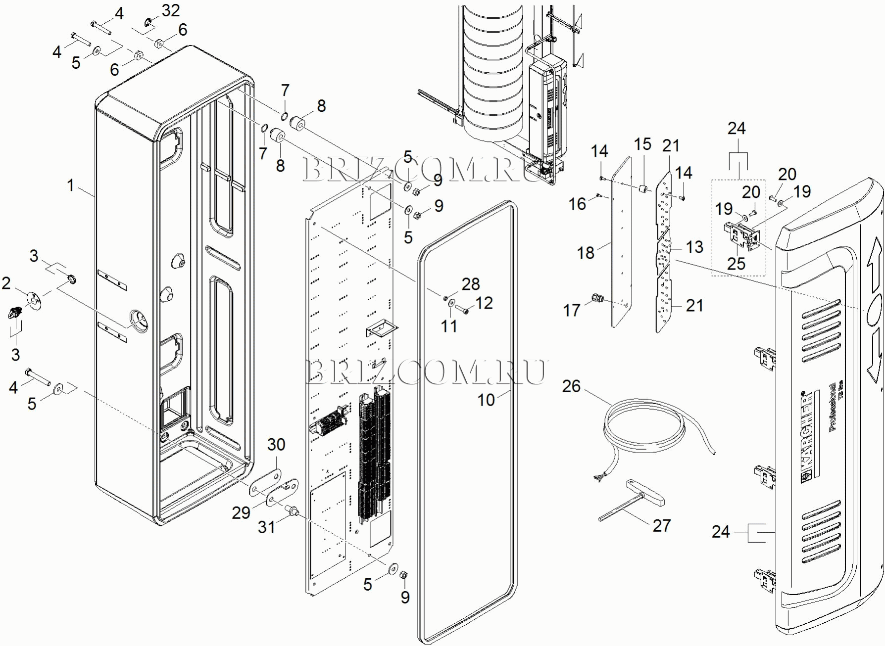 Распределительный шкаф с светофор (0.110-084.0)