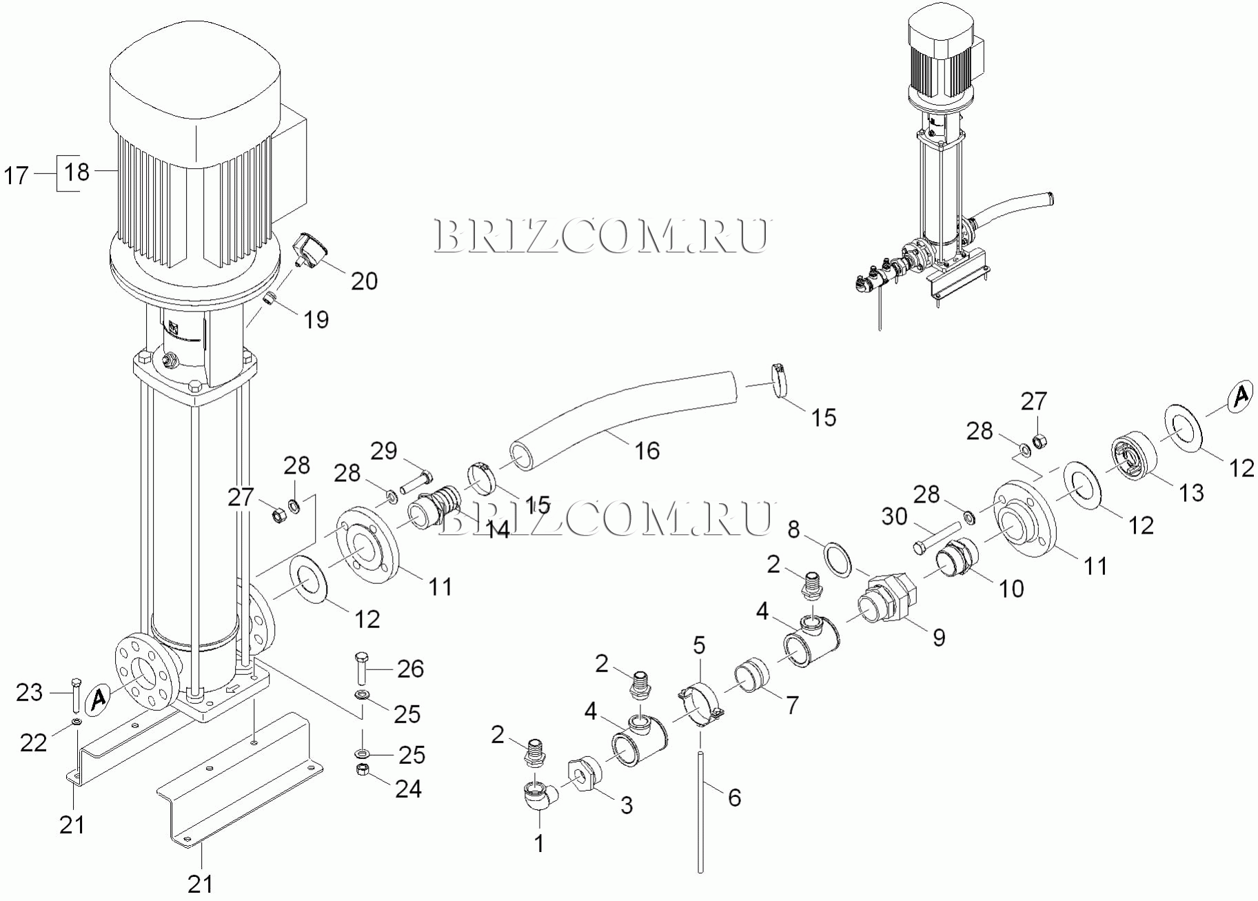 Центробежный насос (0.110-391.0)