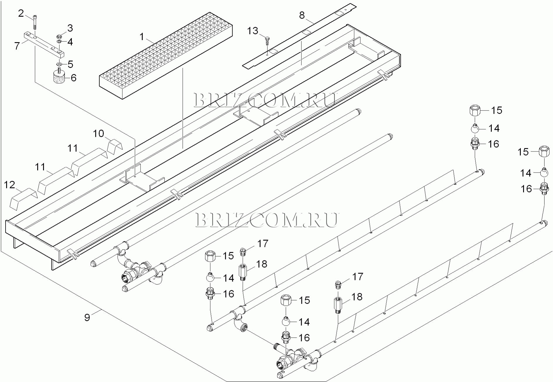 МК мойка пола 2MPa (0.110-414.0)
