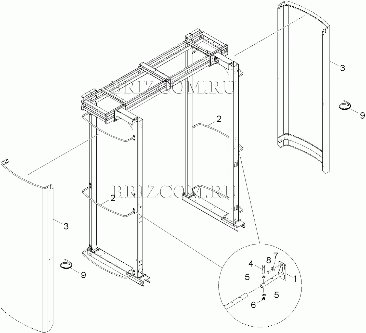 Брызговик сторона (0.110-281.0)