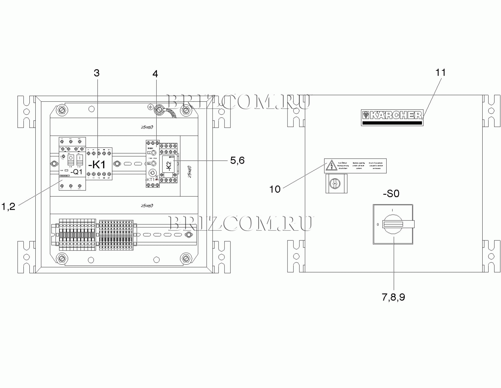 Распределительный шкаф (0.104-387.0)