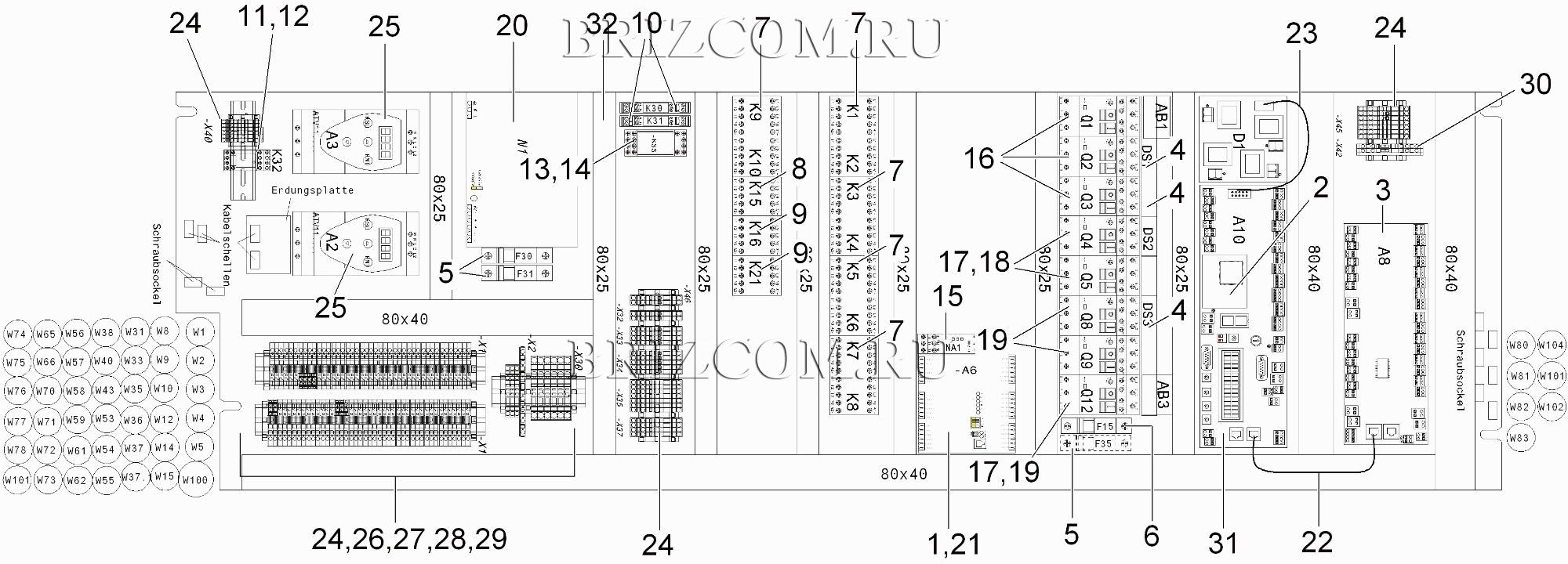 Основной электрошкаф Basic (0.109-154.0)