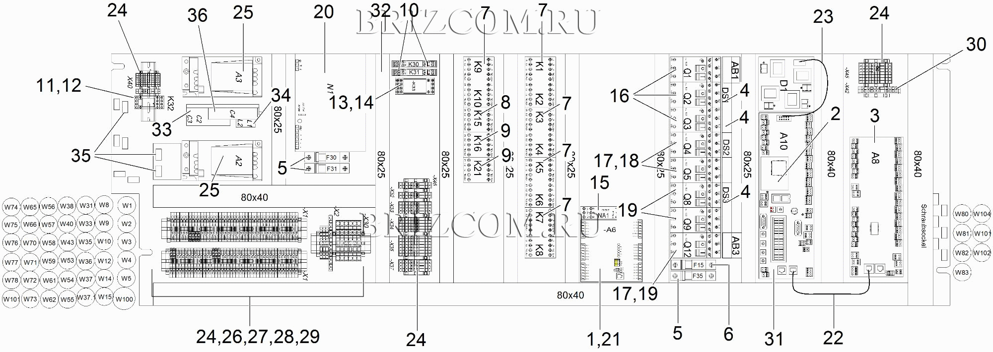 Основной электрошкаф Basic (0.113-146.0)