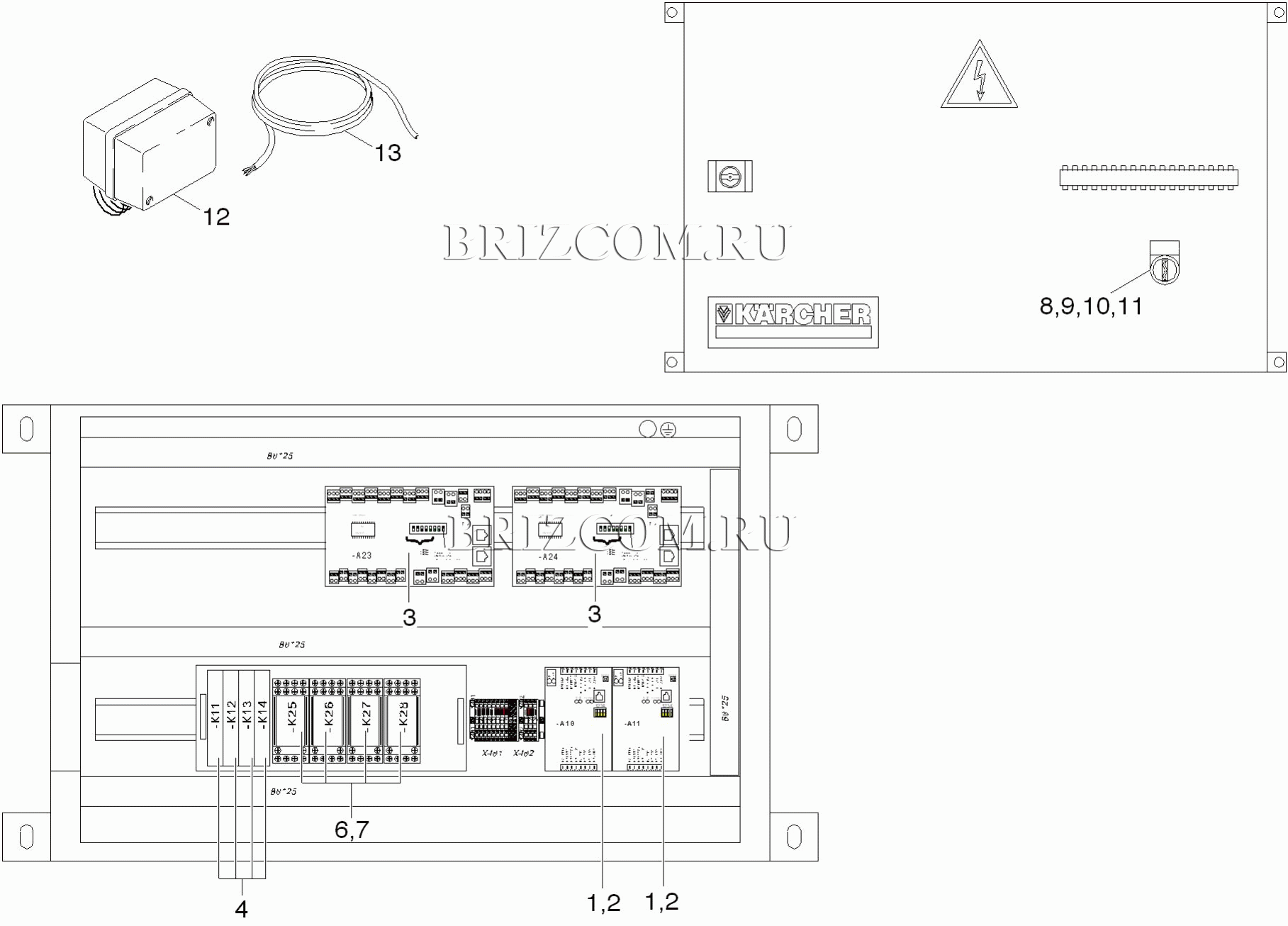 Электроприборный шкаф (0.109-151.0)