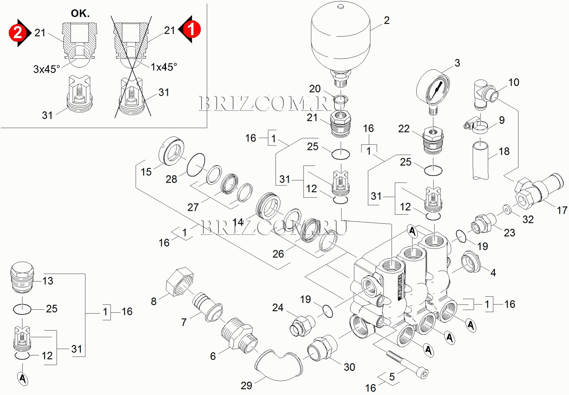 Головка цилиндра (0.114-823.0)
