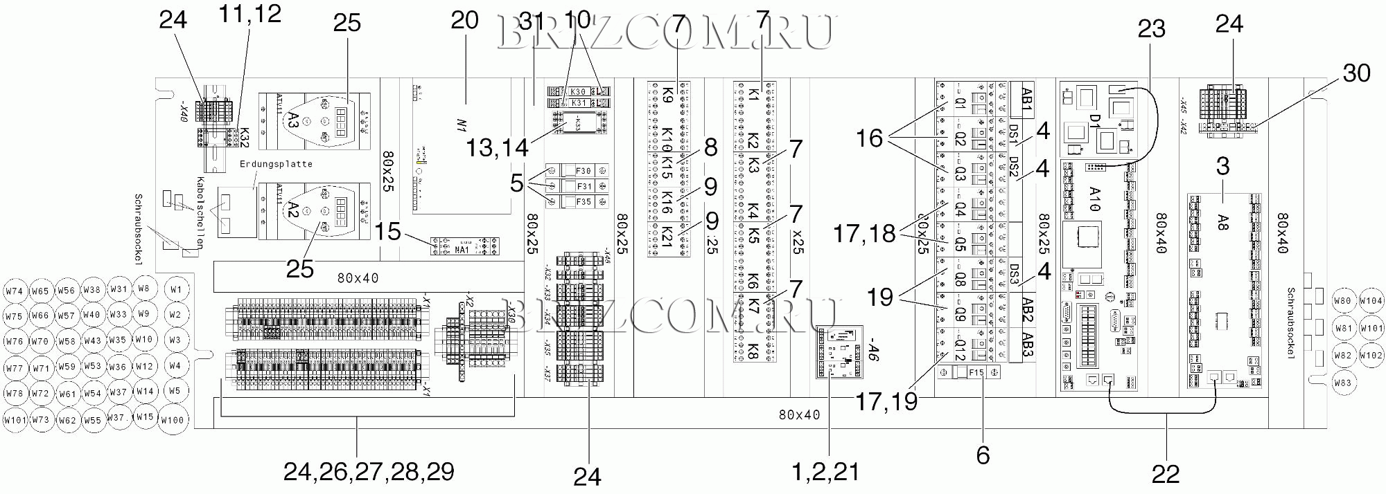 Основной электрошкаф Basic (0.104-444.0)