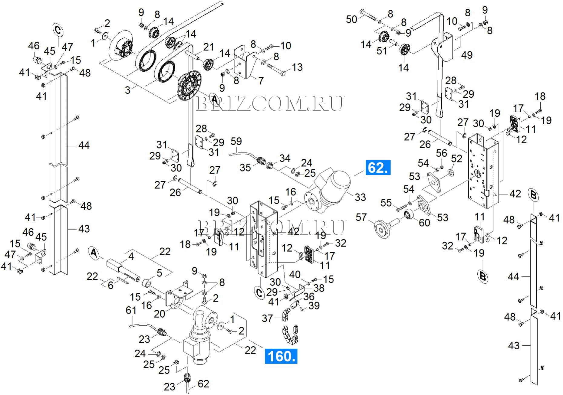 Керхер к7 схема сборки