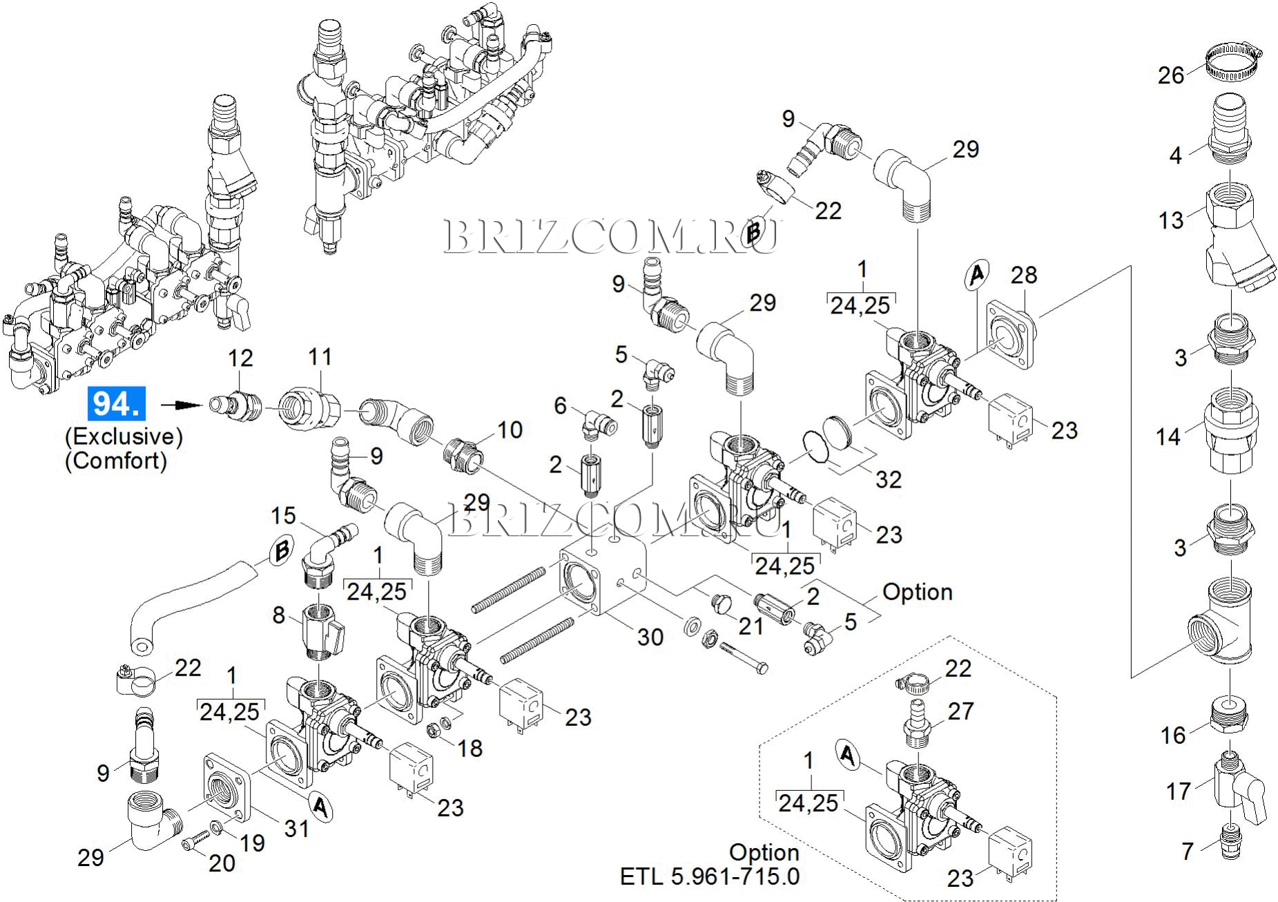 Элемент технической воды (0.174-463.0)
