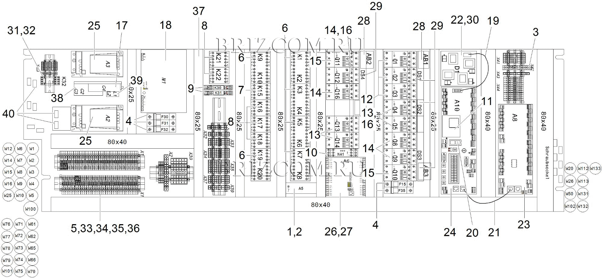 Основной электрошкаф (0.113-143.0)