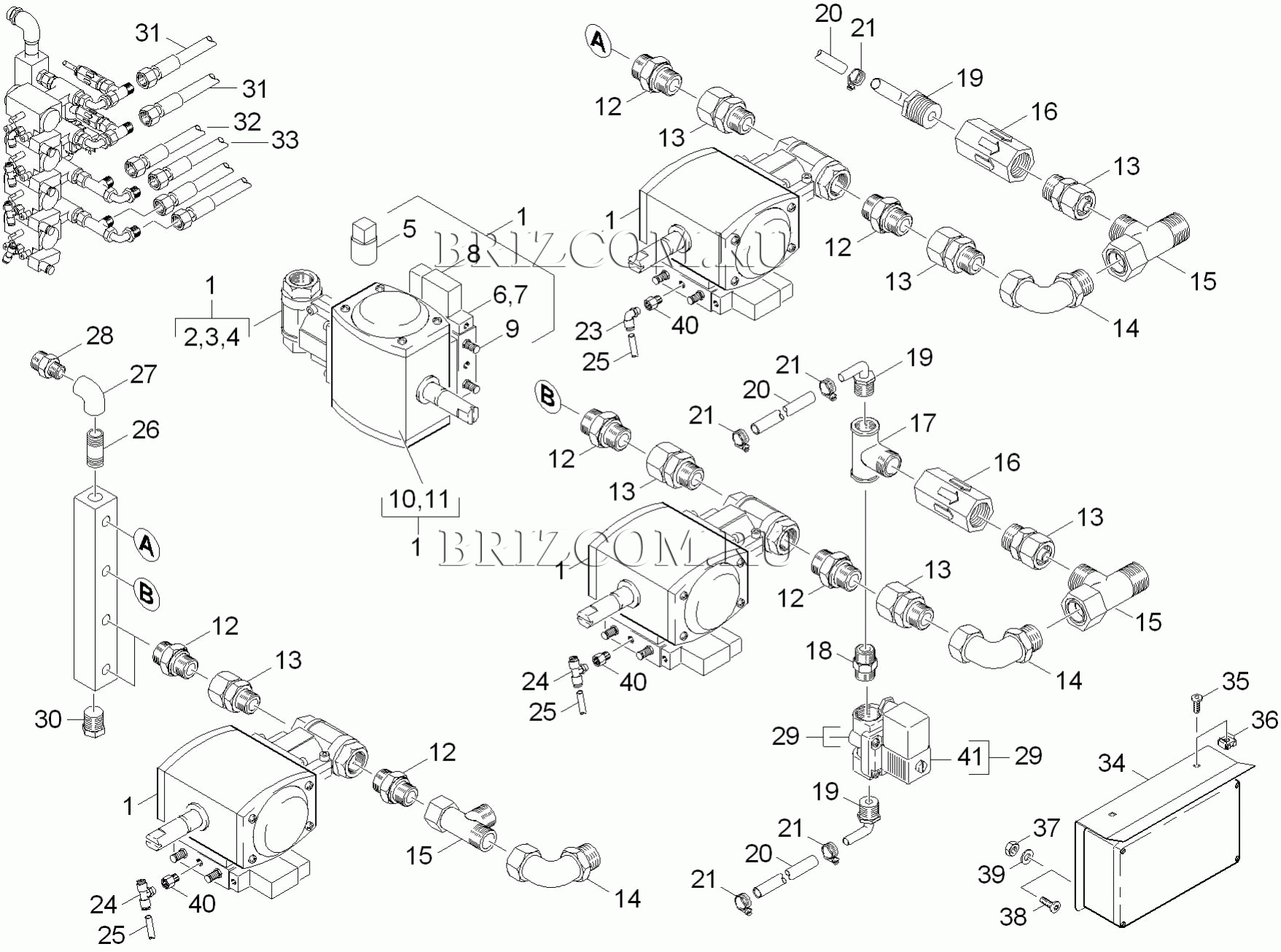 Распределитель Exclusive (0.174-487.0)