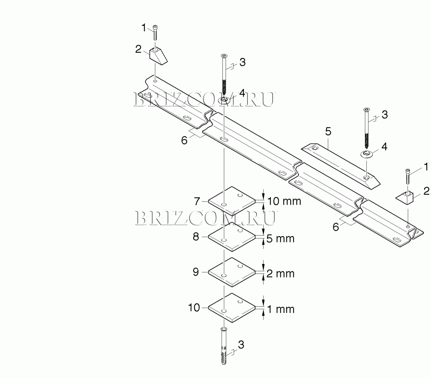 МК рабочие рельсы (0.174-390.0)