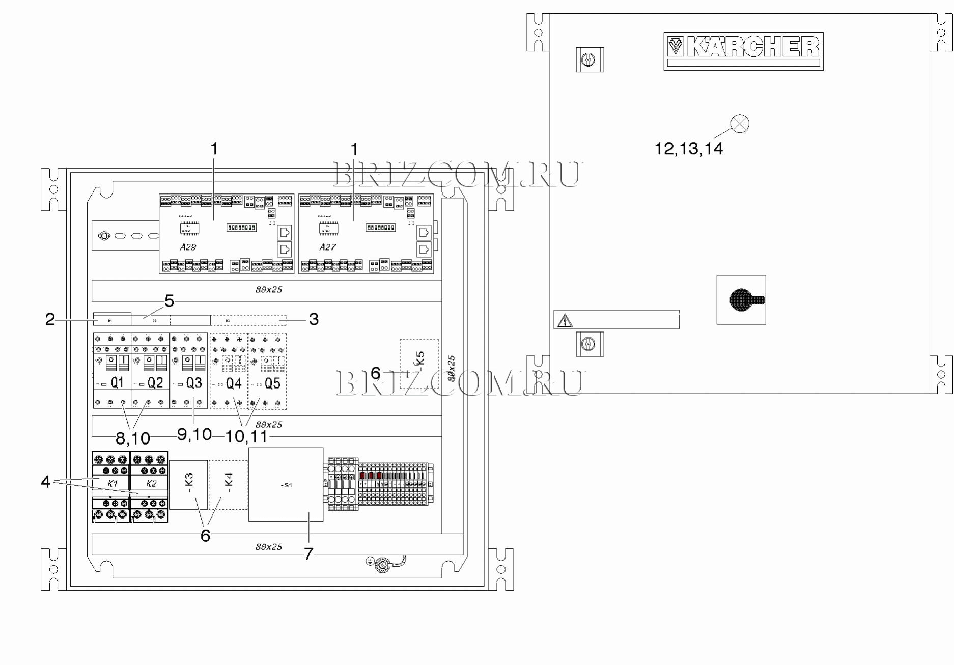 Электроприборный шкаф 6,0 MPa (0.174-441.0)