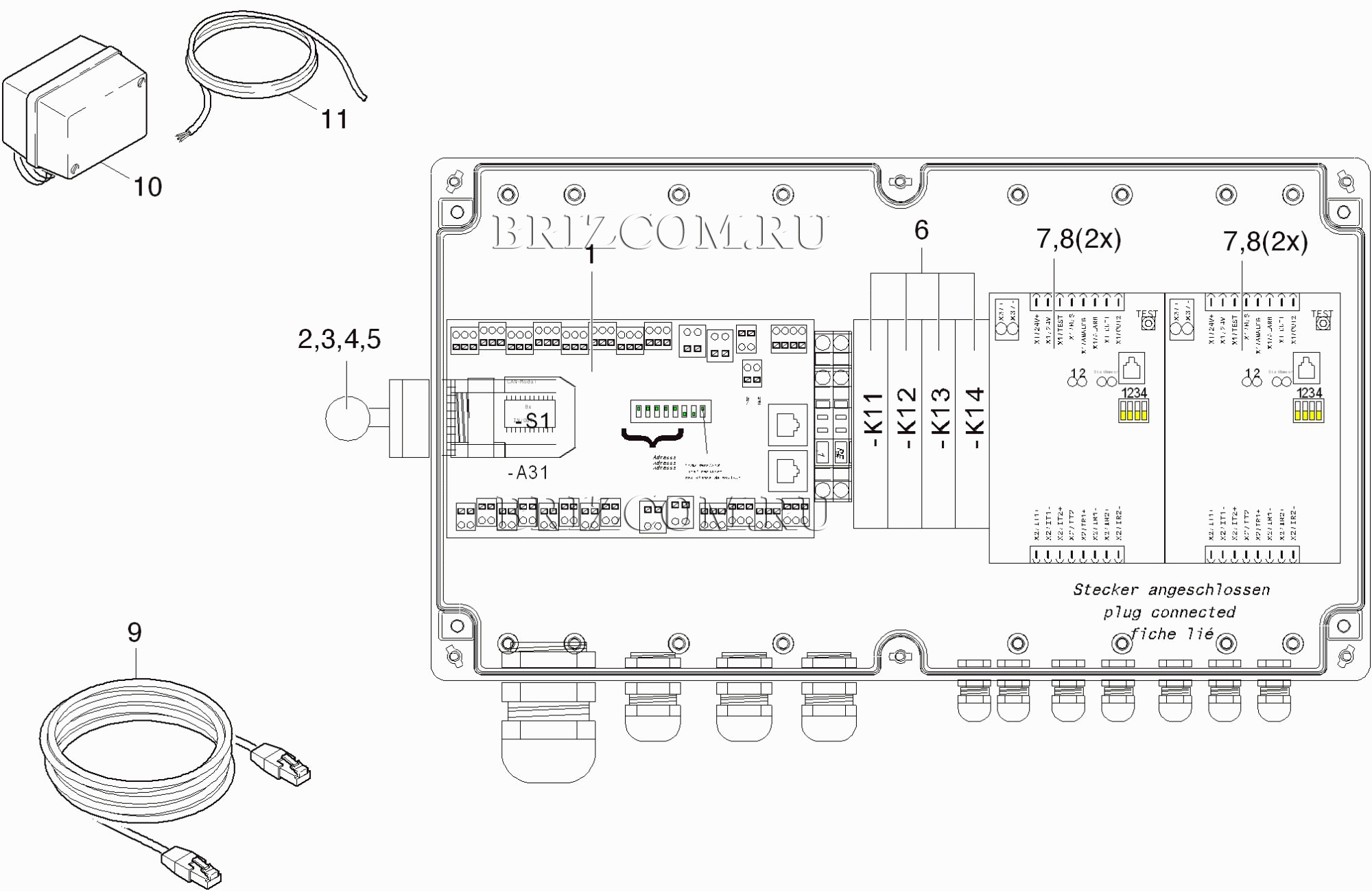 Электроприборный шкаф (0.109-152.0)