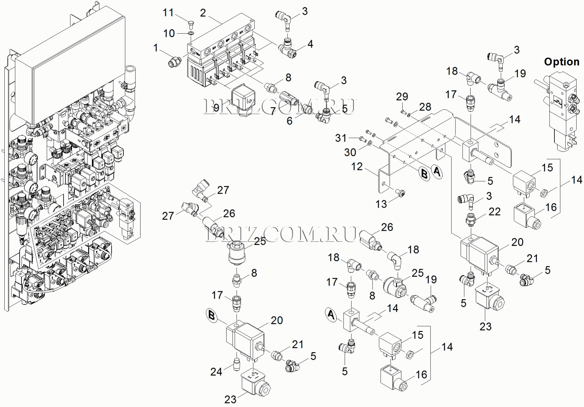 Блок клапанов (0.109-142.0)