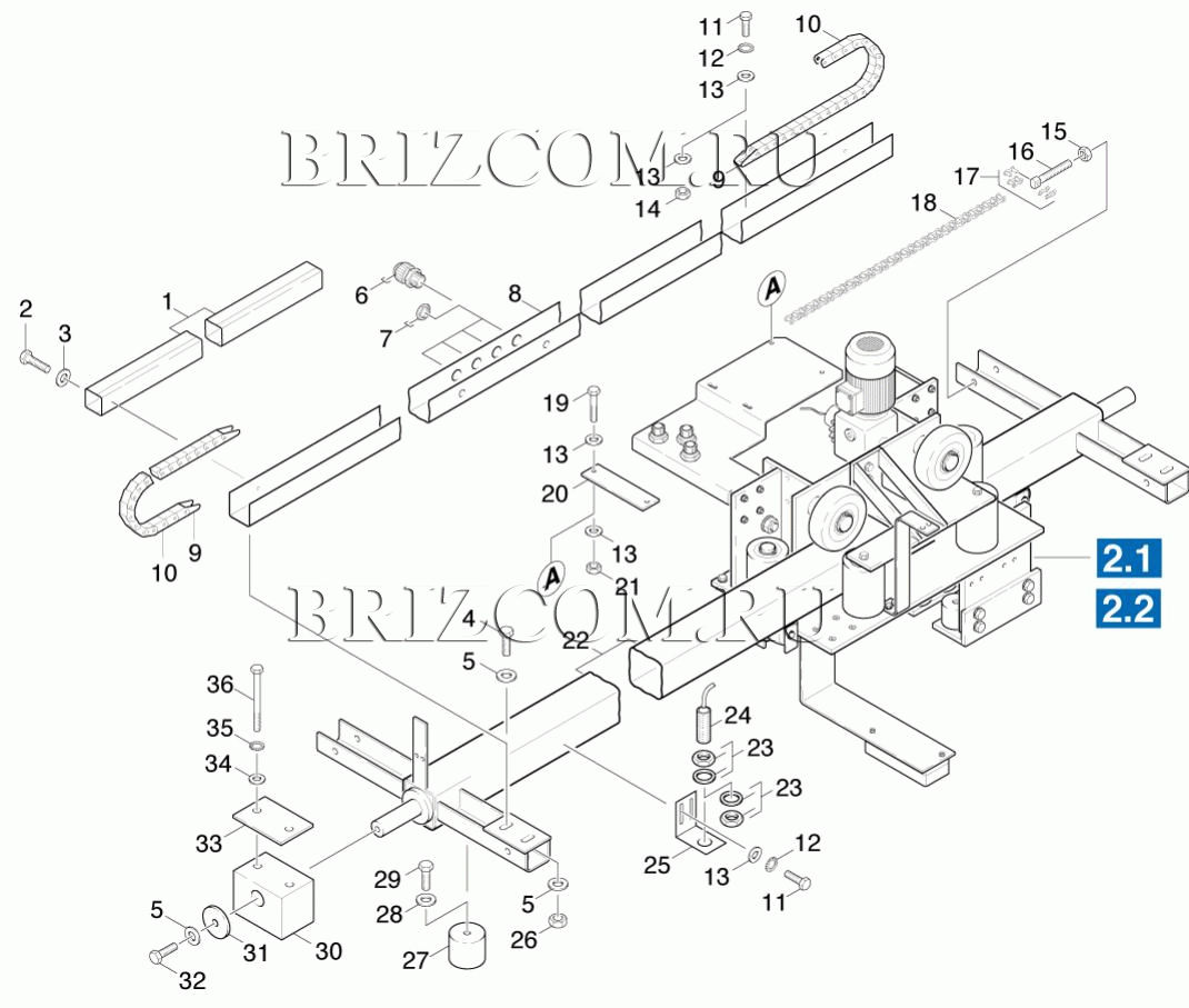 Ведущая ось (0.172-899.0)
