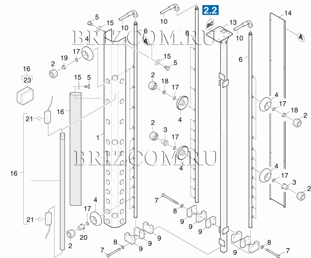 ВД-Труба сторона 2 (0.172-725.0)