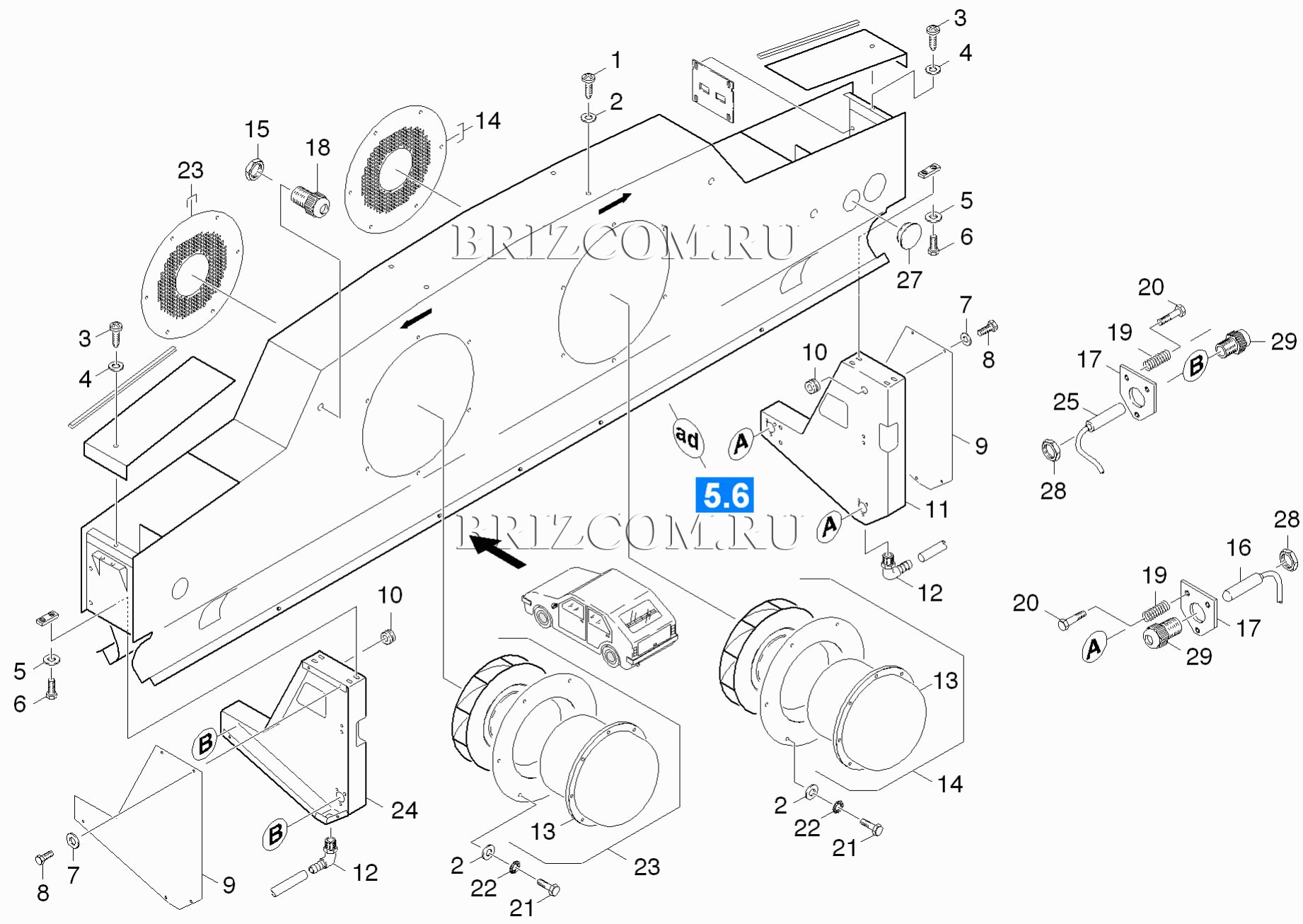 Сушилка крыши (0.174-567.0)