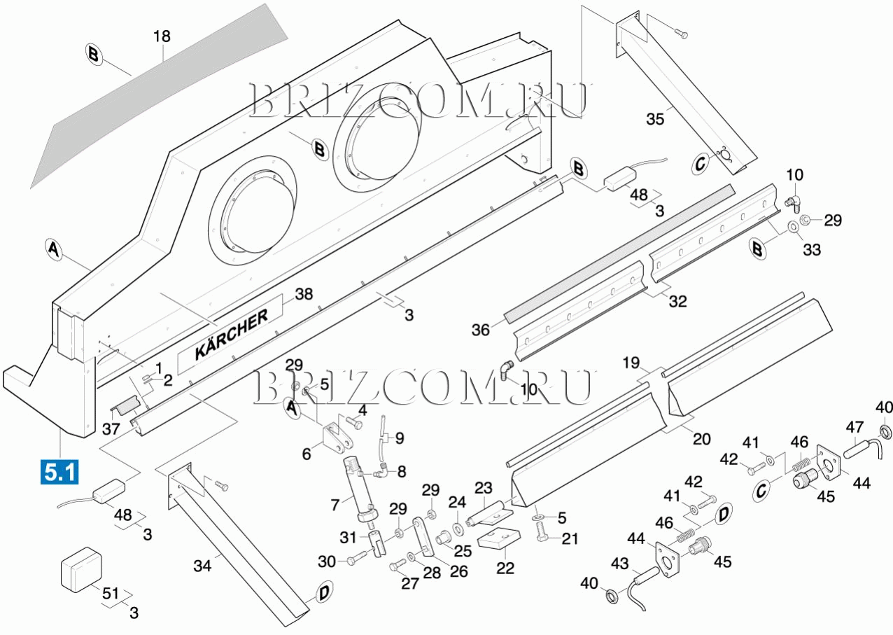 Форсунка для крыши (0.173-565.0)