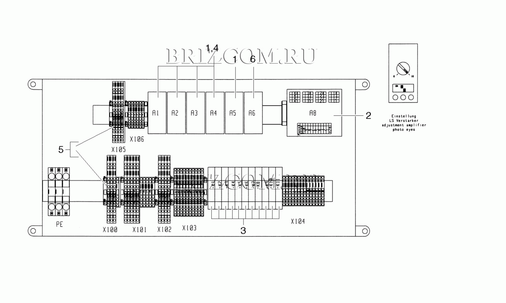 Верхняя часть распределитель (0.172-904.0)