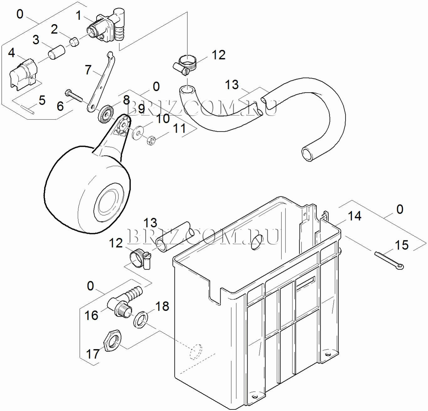 Поплавковый ящик (0.174-244.0)