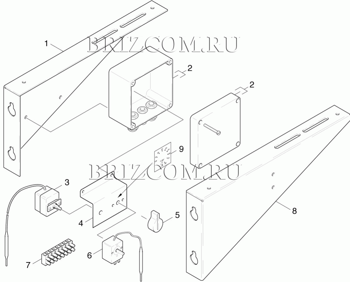Настенный держатель (0.174-245.0)