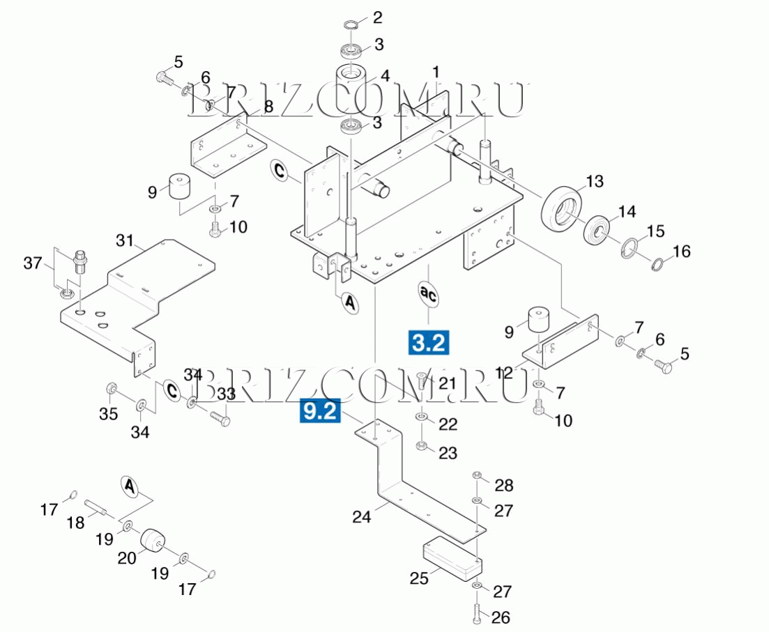 Каретка (0.172-096.0)
