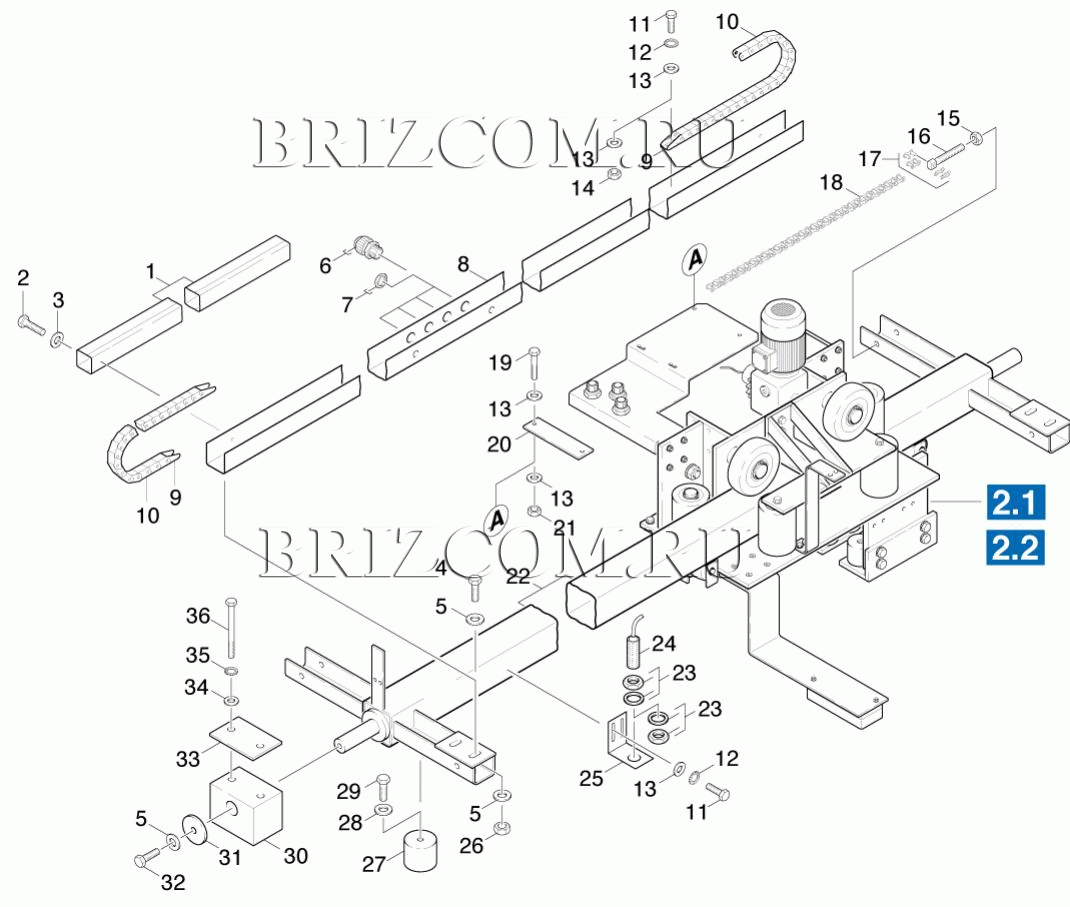 Ведущая ось (0.173-775.0)