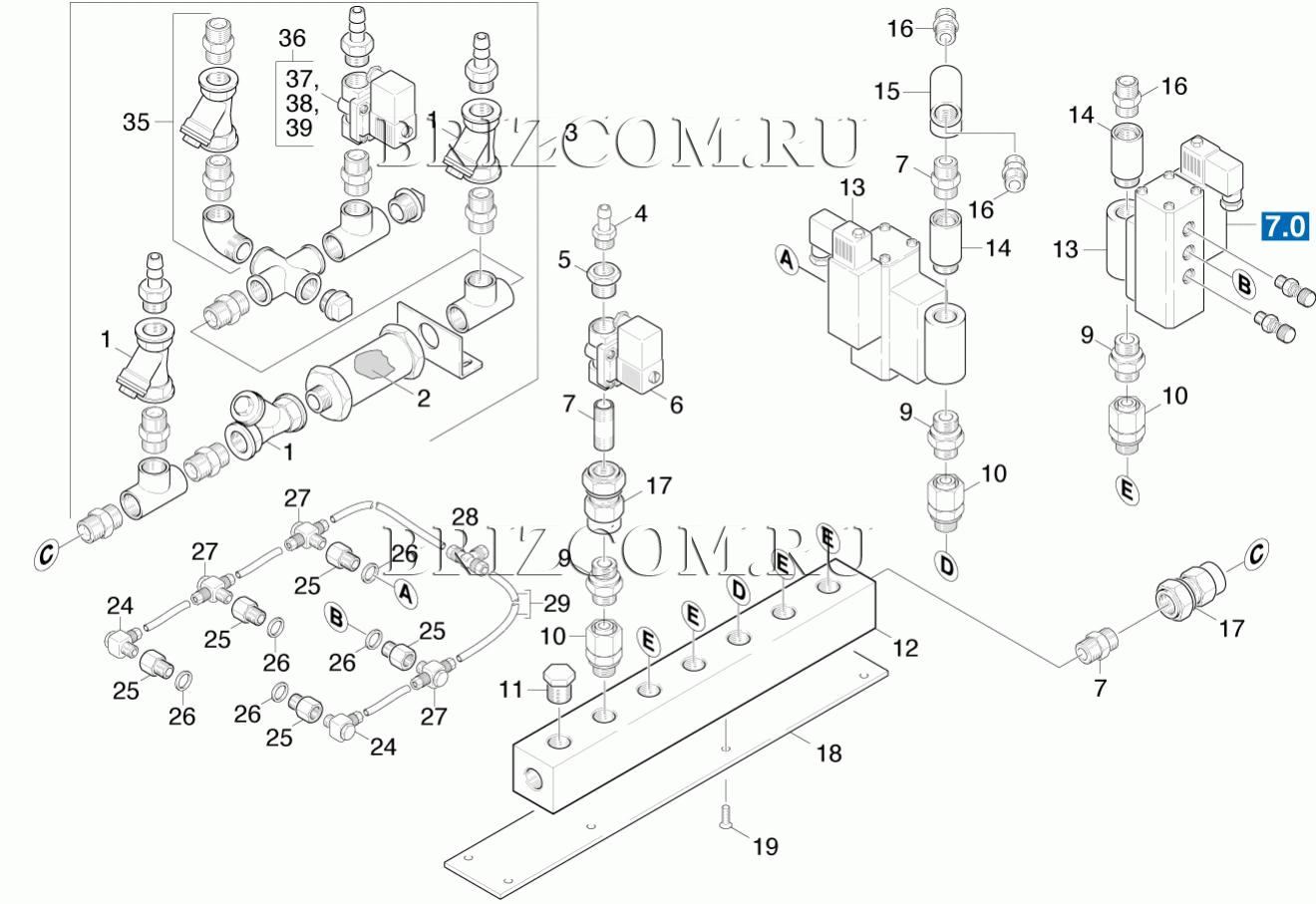 Блок магнитного клапана (0.173-776.0)