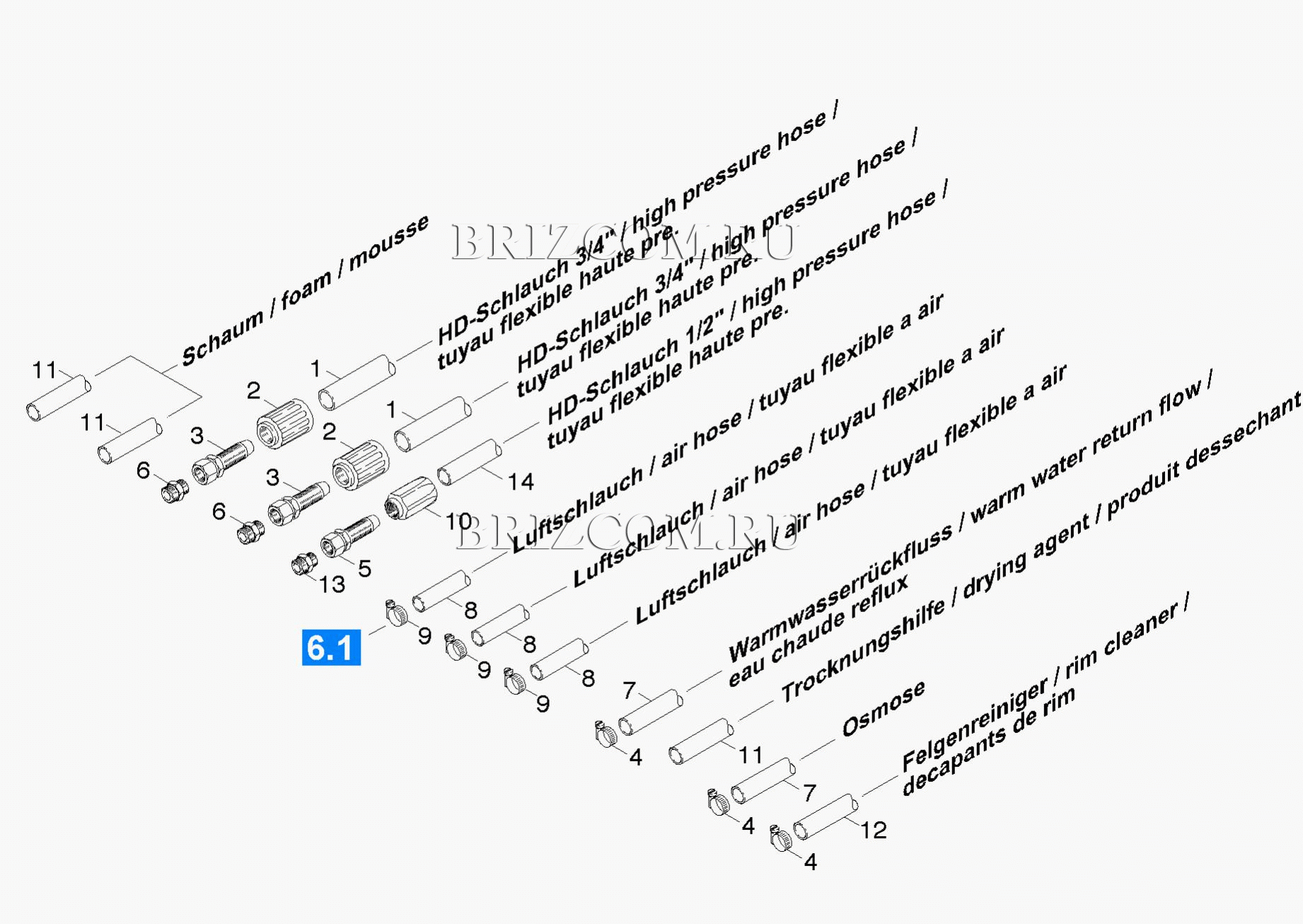 Шланги (0.174-375.0)
