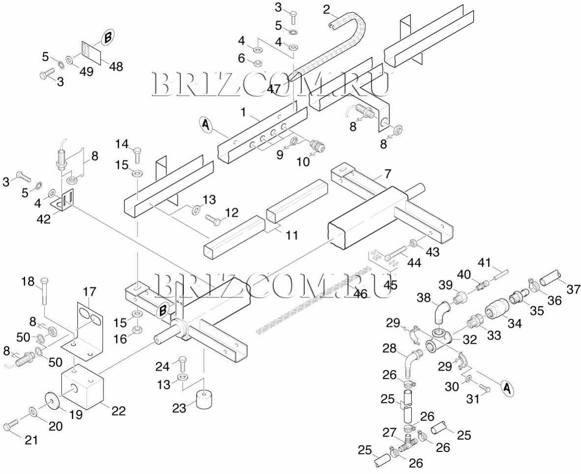 Каретка шина (0.172-072.0)