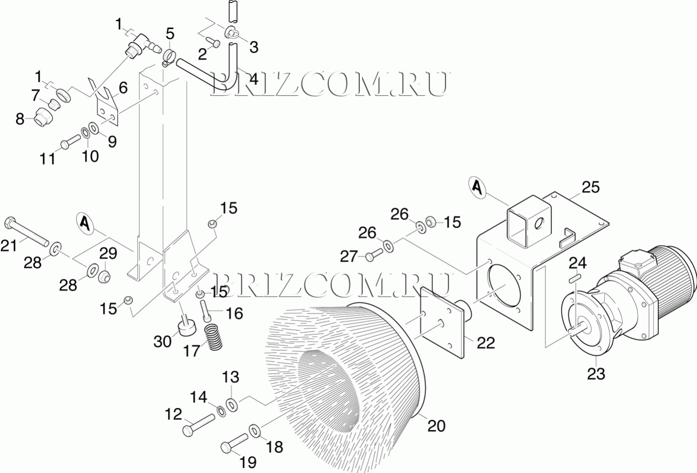 Мойка колес под (0.172-077.0)