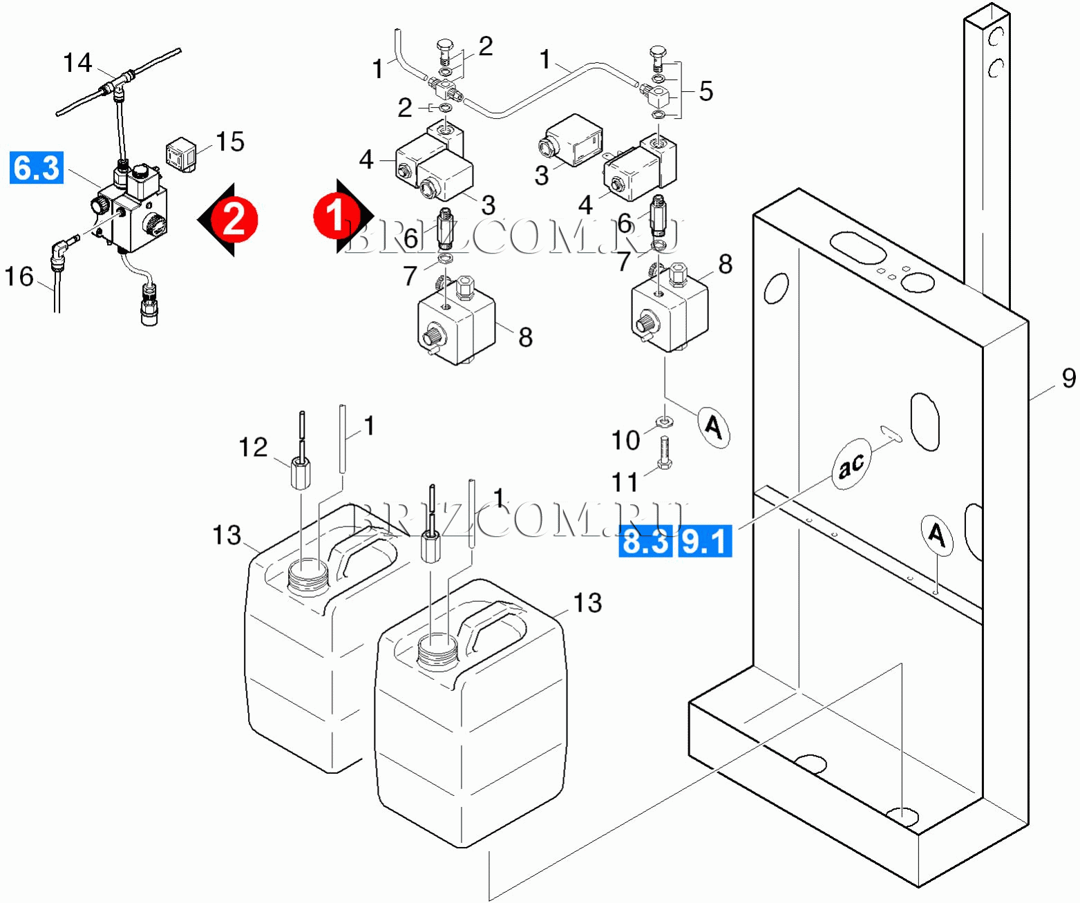 Смеситель (0.172-081.0)