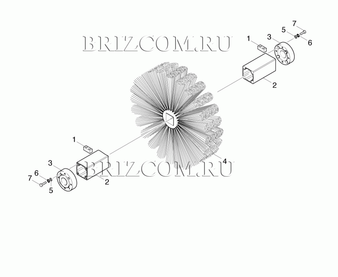 Щетка для крыши (0.173-762.0)