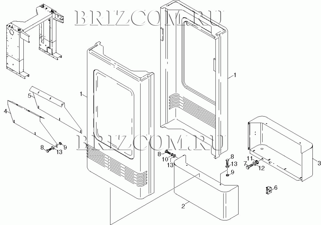 МК брызговик 9 (0.173-970.0)