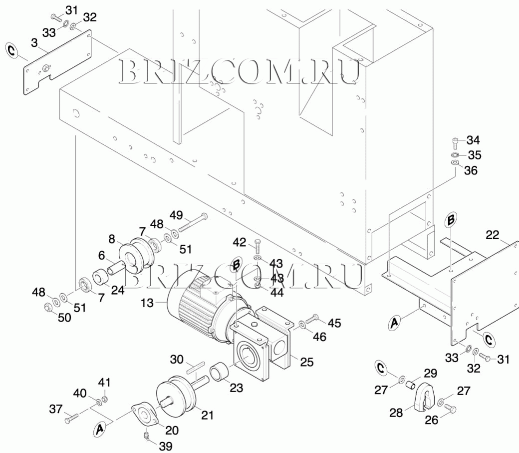 Привод движения (0.173-862.0)